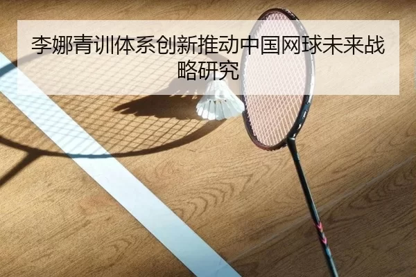 李娜青训体系创新推动中国网球未来战略研究